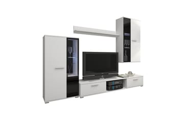 Bunta Tv-möbelset 235x40 cm - Vit - Products - Möbler - TV- & Mediamöbler - TV-möbelset