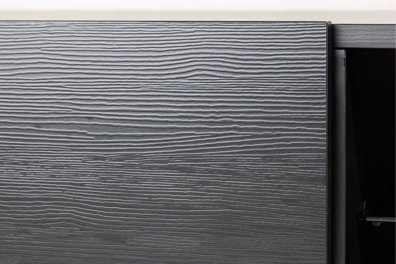 Cuenca Tv-bänk 160x47 cm - Svart - Products - Möbler - TV- & Mediamöbler - TV bänk & mediabänk