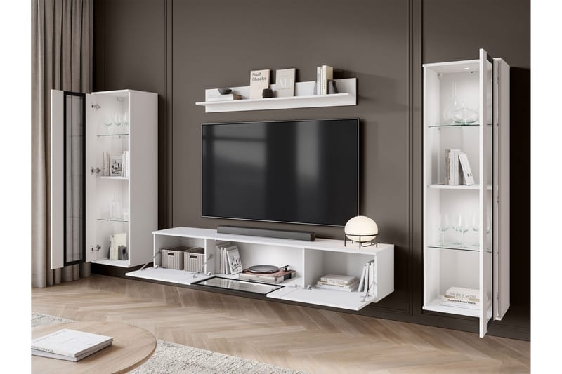 Gamal Tv-möbelset - Vit - Products - Möbler - TV- & Mediamöbler - TV-möbelset