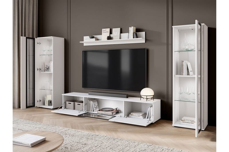 Gamal Tv-möbelset - Vit - Products - Möbler - TV- & Mediamöbler - TV-möbelset