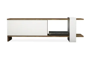 Gersby TV-Bänk 120 cm - Brun/Vit - Products - Möbler - TV- & Mediamöbler - TV bänk & mediabänk