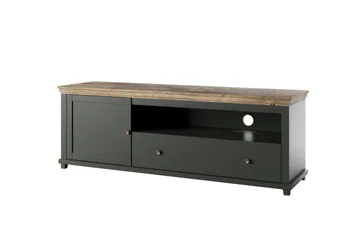 Ivreri Tv-bänk 181 cm - Khaki/Natur - Products - Möbler - TV- & Mediamöbler - TV bänk & mediabänk