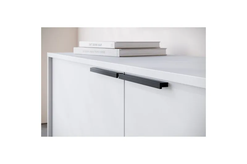 Lowboard Alberto 150x38x50 cm, Vit - 150x38x50 cm, Vit - Products - Möbler - TV- & Mediamöbler - TV bänk & mediabänk