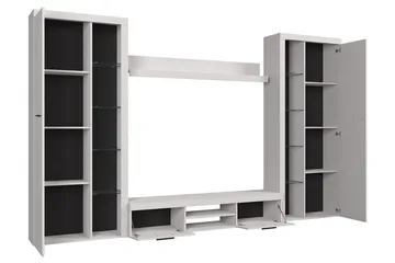 Rumba TV-möbelset 300x34x190 cm - Beige/Brun - Products - Möbler - TV- & Mediamöbler - TV-möbelset