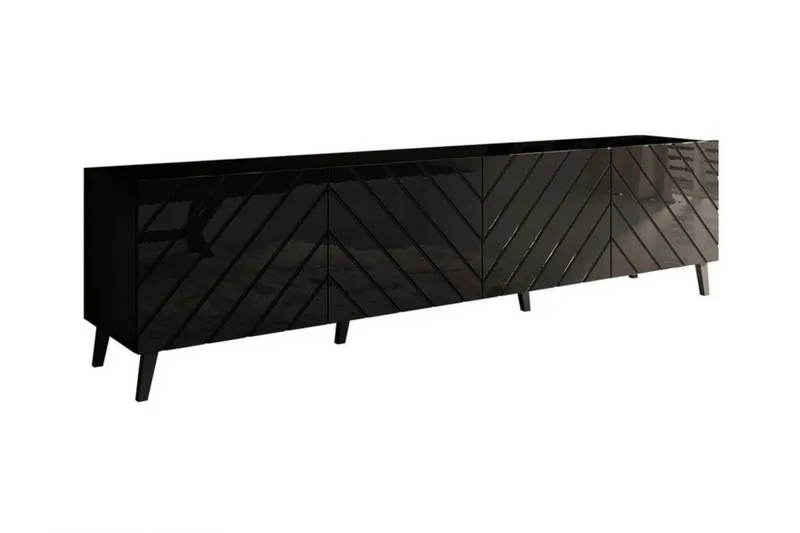 Strontian Tv-skåp 200 cm Scandinavian Choice Black