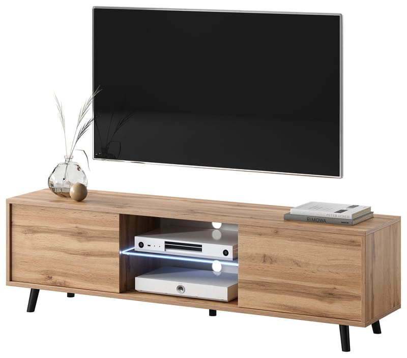 Vipan Tv-bänk 140 cm - Ek - Products - Möbler - TV- & Mediamöbler - TV bänk & mediabänk