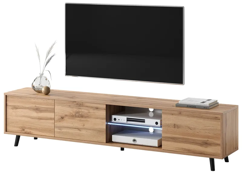 Vipan Tv-bänk 175 cm - Ek - Products - Möbler - TV- & Mediamöbler - TV bänk & mediabänk