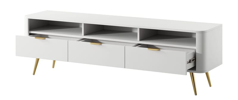 Walia Tv-bänk 162 cm - Vit - Products - Möbler - TV- & Mediamöbler - TV bänk & mediabänk