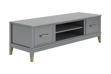 Westerleigh TV-bänk 152x50 cm Grafitgrå - CosmoLiving - Products - Möbler - TV- & Mediamöbler - TV bänk & mediabänk