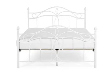 Antlia Dubbelsäng 160 200 cm Vit - Vit - Products - Möbler - Säng - Dubbelsäng