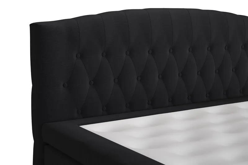Belda Kontinentalsäng 120x200Fast - Svart - Products - Möbler - Säng - Enkelsäng