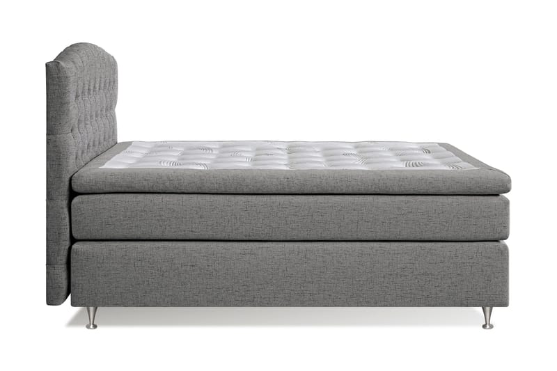 Belda Sängpaket 140x200 Fast - Grå - Products - Möbler - Säng - Kontinentalsäng