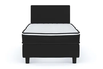 Billingen Komplett Sängpaket 90x200 cm - Svart - Products - Möbler - Säng - Kontinentalsäng