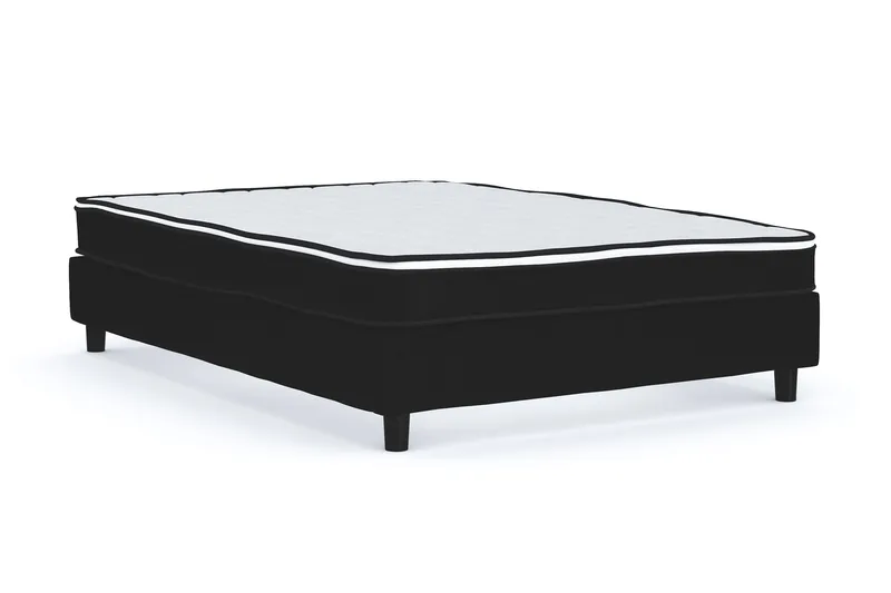 Billingen Kontinentalsäng 140x200 cm - Svart - Products - Möbler - Säng - Kontinentalsäng