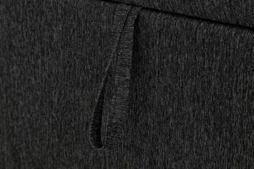 Boxy Box Bed 120x200 cm - Svart/Grå - Products - Möbler - Säng - Säng med förvaring