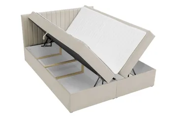 Calrosor Sängpaket Kontinentalsäng med Förvaring 160x200 cm - Blå - Products - Möbler - Säng - Komplett sängpaket