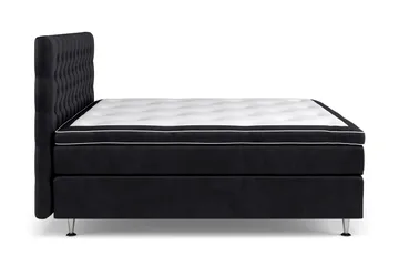 Celine Sängpaket 160x200cm - Svart/Sammet - Products - Möbler - Säng - Kontinentalsäng