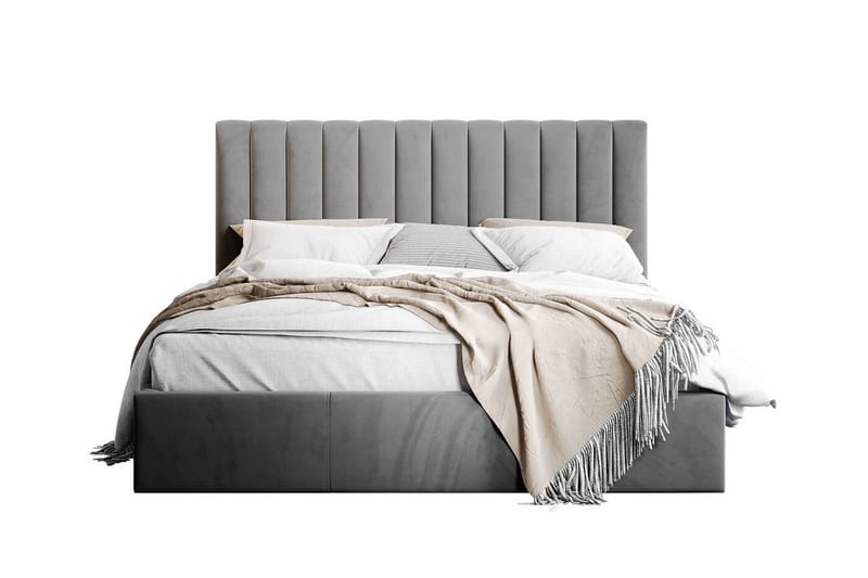 Derry Sängram 160x200 cm, Grå