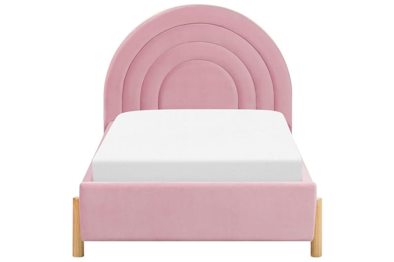 Diantha Sängram 90x200 cm - Rosa/Ljust trä - Products - Möbler - Säng - Sängram & sängstomme