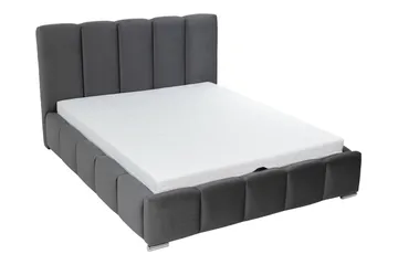 Gioia Förvaringssäng 140x200 cm - Svart - Products - Möbler - Säng - Säng med förvaring