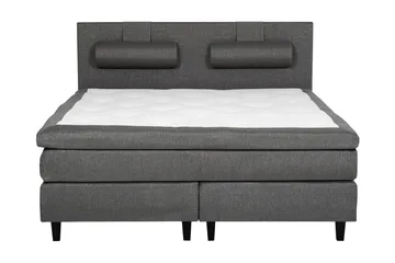 James Kontinentalsäng 180 cm - Grå - Products - Möbler - Säng - Kontinentalsäng