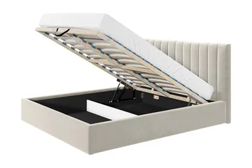 Laargard / Cosmo Sängram 120x200 cm - Beige - Products - Möbler - Säng - Säng med förvaring