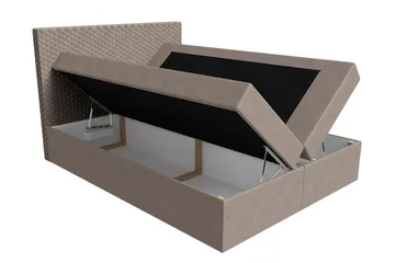 Laargard Kontinentalsäng medFörvaring 120x200 - Grå - Products - Möbler - Säng - Säng med förvaring