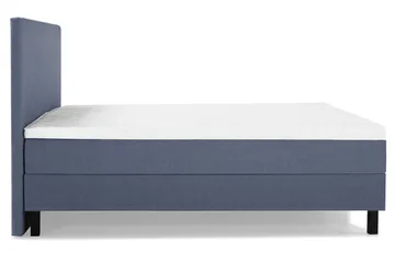 Lucky Komplett Sängpaket 160x200 Skum Slät Sänggavel - Mörkblå - Products - Möbler - Säng - Kontinentalsäng