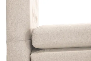 Lucky Komplett Sängpaket 160x200 Polyeter Diamant Sänggavel - Beige - Products - Möbler - Säng - Kontinentalsäng