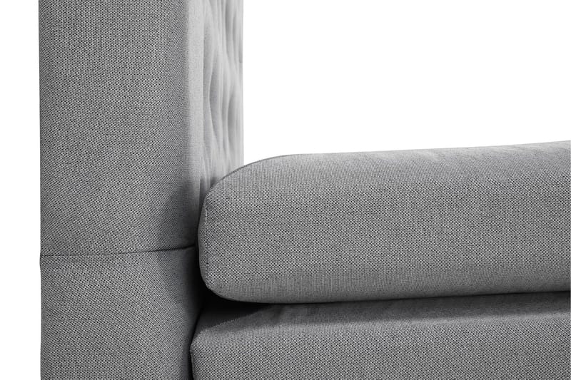 Lucky Komplett Sängpaket 180x200 Polyeter Diamant Sänggavel - Grå - Products - Möbler - Säng - Kontinentalsäng