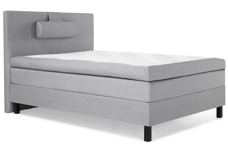 Lucky Kontinentalsäng 140x200 cm - Mellangrå - Products - Möbler - Säng - Kontinentalsäng