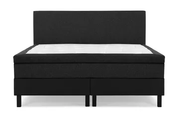 Utan sänggavel - Svart/Grå/PU