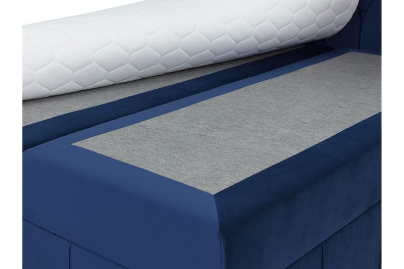 Lyckorna Kontinentalsäng 120x200 cm LED-belysning - Beige - Products - Möbler - Säng - Säng med förvaring