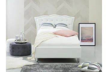 Brathay Resårmadrass Fast 90x200 cm - Vit - Products - Möbler - Säng - Madrass - Resårmadrass & resårbotten