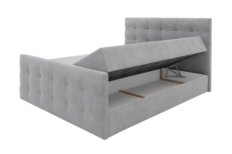 Milano Kontinentalsäng 160x210 cm - Beige - Products - Möbler - Säng - Säng med förvaring