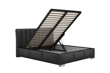 Milano Sängram 180x200 cm - Svart - Products - Möbler - Säng - Sängram & sängstomme