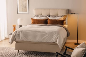 Oslo Lyx Kontinentalsäng 120x200 cm - Beige - Products - Möbler - Säng - Kontinentalsäng