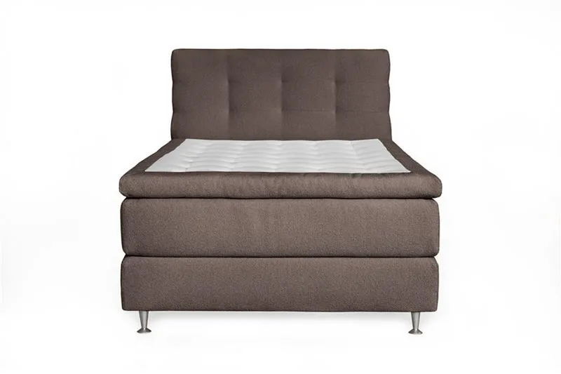 Oslo Lyx Sängpaket 140 knappar loop 8, Ljusbrun