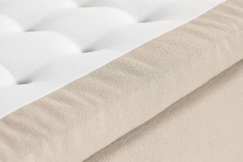 Oslo Lyx Sängpaket Kontinentalsäng 140x200 cm - Beige - Products - Möbler - Säng - Kontinentalsäng