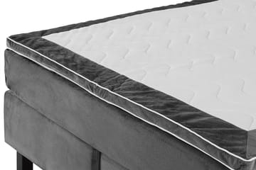 Princess Kontinentalsäng 140x200cm - Mörkgrå/Sammet - Products - Möbler - Säng - Kontinentalsäng