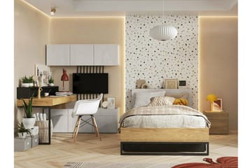 Rathmore Sängram 120x200 cm - Mörkgrå - Products - Möbler - Säng - Sängram & sängstomme