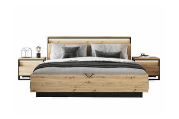 Rathmore Sängram 160x200 cm Black - Products - Möbler - Säng - Sängram & sängstomme