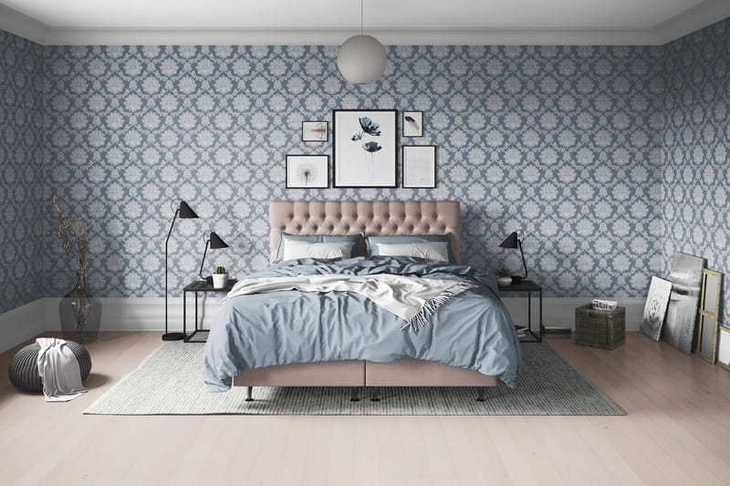 Joluma Sänggavel 140 Knappar - Vintagerose - Products - Möbler - Säng - Sängtillbehör & sänggavel - Sänggavel