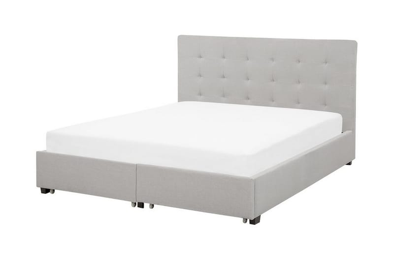 Sandrick Kontinentalsäng med Förvaring 160x200 - Grå - Products - Möbler - Säng - Säng med förvaring