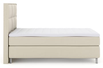 Select No 3 Komplett Sängpaket 120x200 Medium - Beige/Metall - Products - Möbler - Säng - Enkelsäng