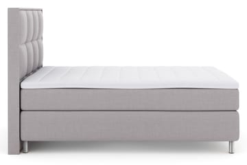 Select No 3 Komplett Sängpaket 140x200 Medium - Ljusgrå/Metall - Products - Möbler - Säng - Kontinentalsäng