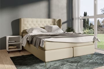 Select No 3 Komplett Sängpaket 180x200 Fast - Beige/Koppar - Products - Möbler - Säng - Kontinentalsäng
