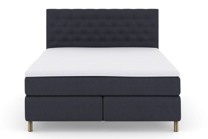 Select No 3 Komplett Sängpaket 180x200 Medium, Blå/Koppar