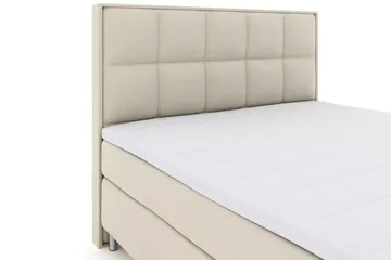 Select No 3 Komplett Sängpaket 210x210 Medium - Beige/Metall - Products - Möbler - Säng - Kontinentalsäng