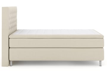 Select No 4 Komplett Sängpaket 120x200 Fast - Beige/Metall - Products - Möbler - Säng - Enkelsäng